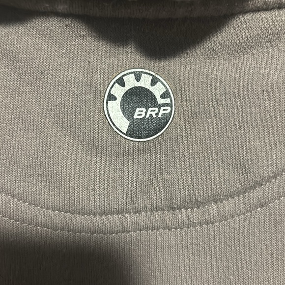 SKI-DOO vintage Y2K Hoodie grey and yellow - Picture 8 of 13